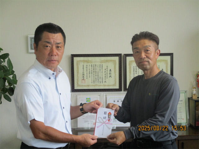 令和７年７月度　無事故コンテスト表彰